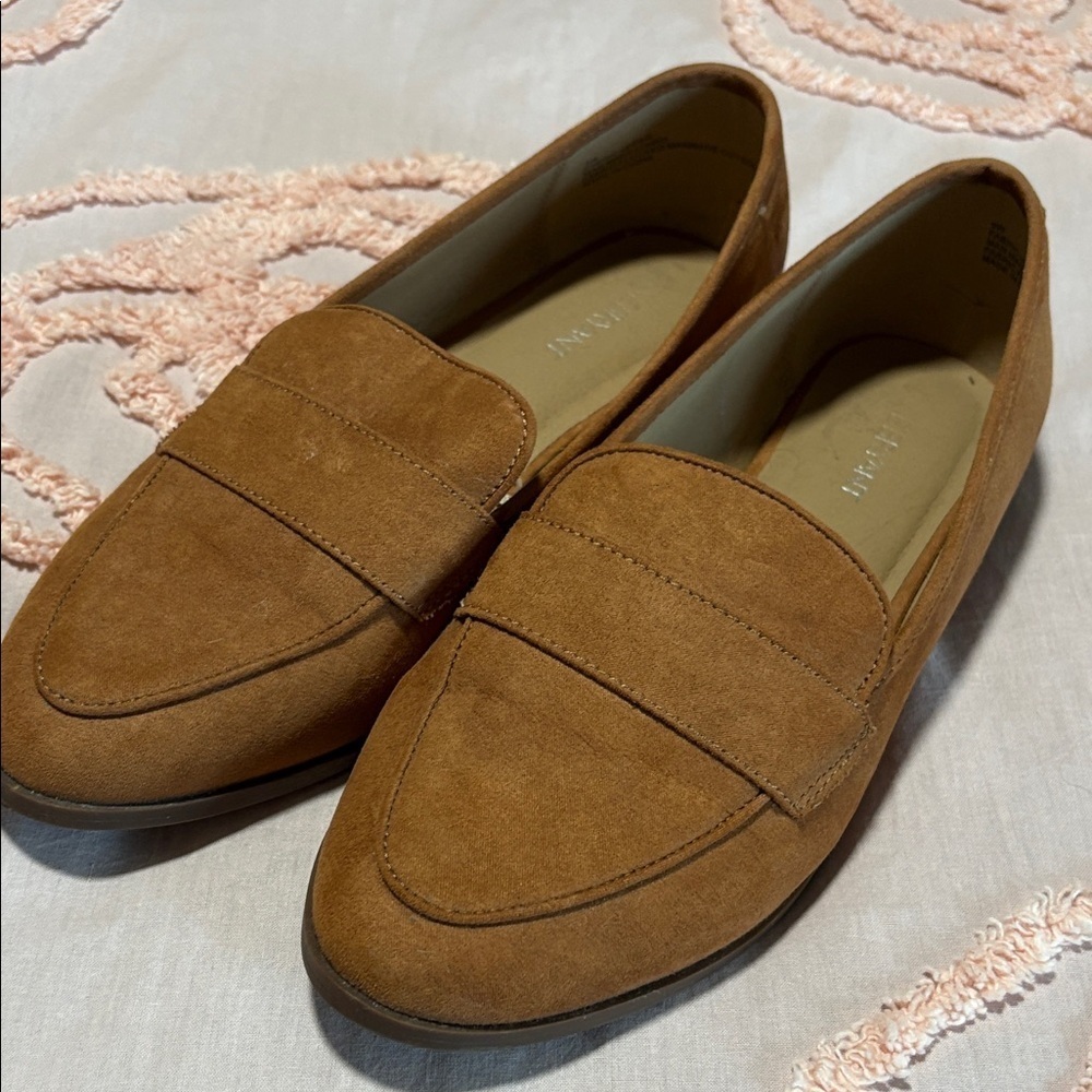 Lane Bryant Tan Loafers 9 Wide - Picture 4 of 7